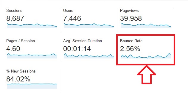 Analytics Bounce Rate