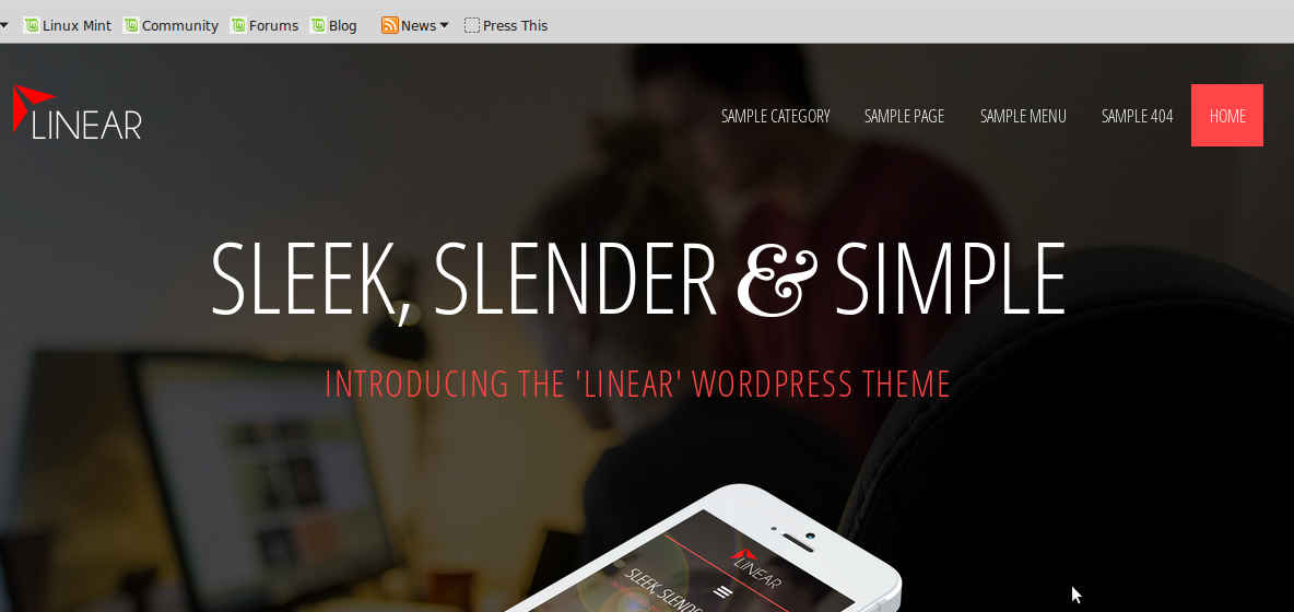 How  to use Linear WordPress theme for highly customizable widgets