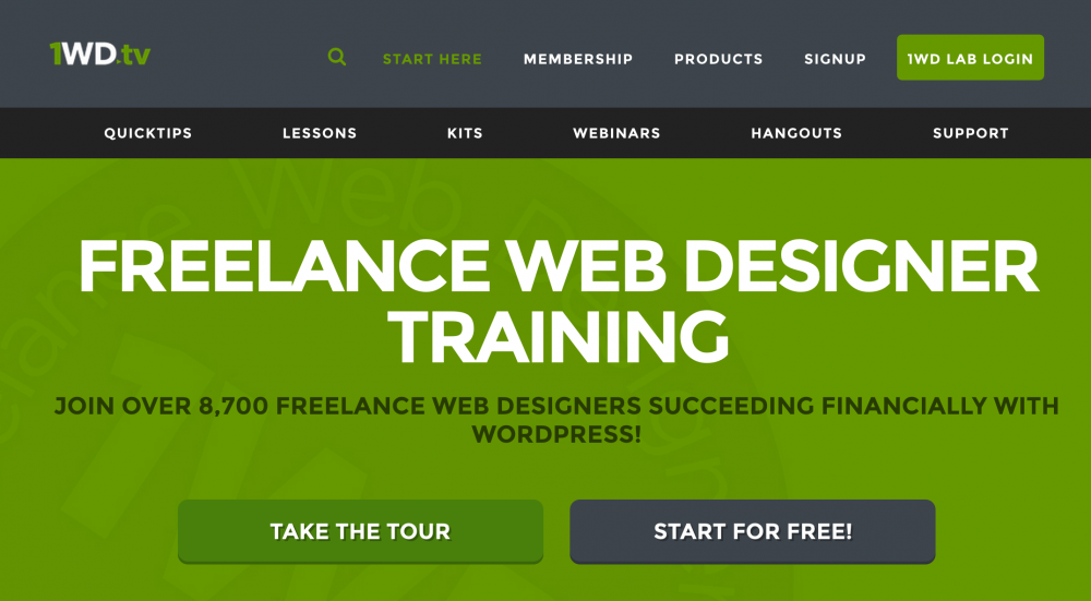 Take Your Web Designing to the Next Level with 1WD.tv