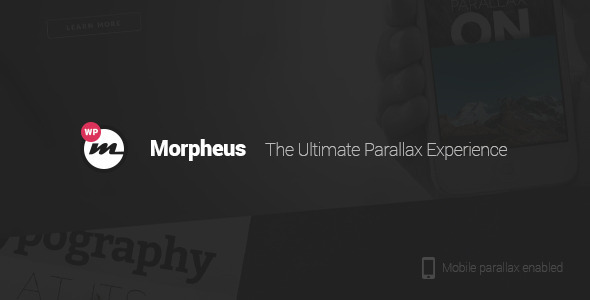 Best One Page WordPress Themes | Morpheus