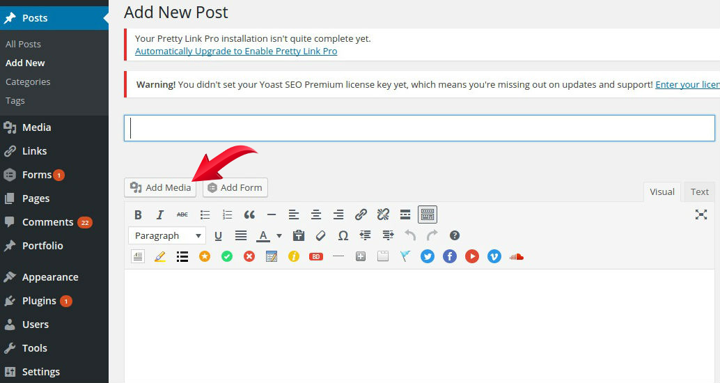 Audio files in WordPress - Single Audio Embed