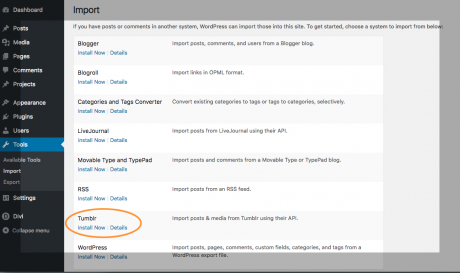 Migrating From Tumblr To Wordpress Step By Step Guide
