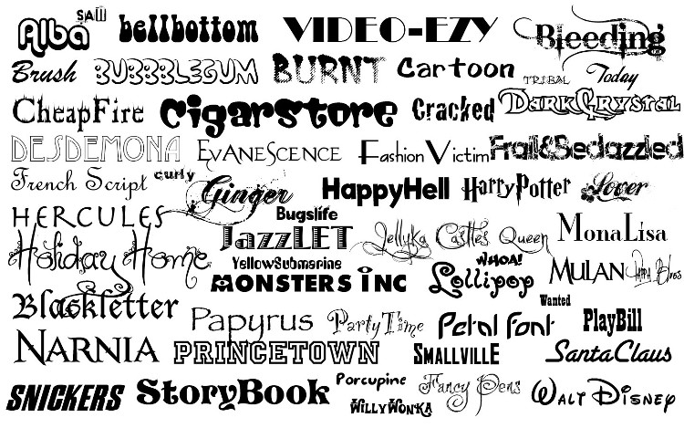 font styles