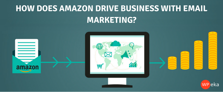How does Amazon Drive Business with Email Marketing?