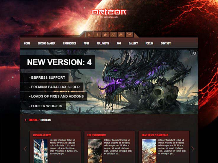 16 best wordpress gaming themes of 2017 gaming themes