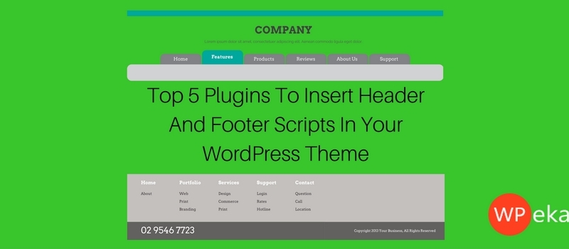how to modify your wordpress theme header and footer wordpress header size