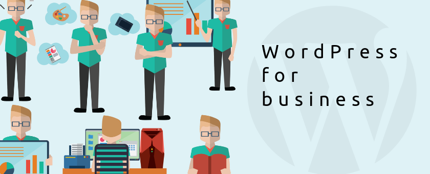 Manage your small business from a WordPress website
