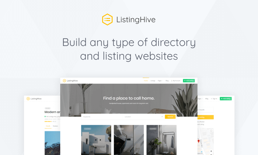 ListingHive: Free Directory, Listing & Classifieds WordPress Theme