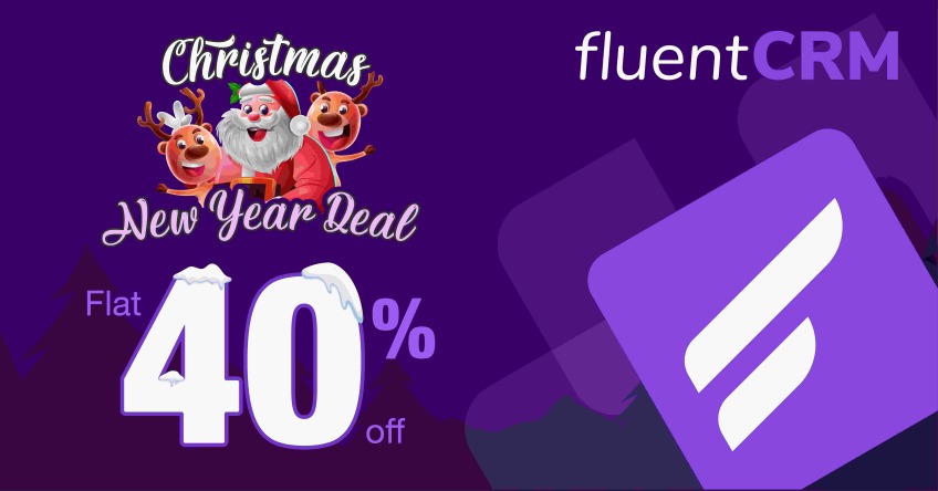FluentCRM Xmas-New Year Banner