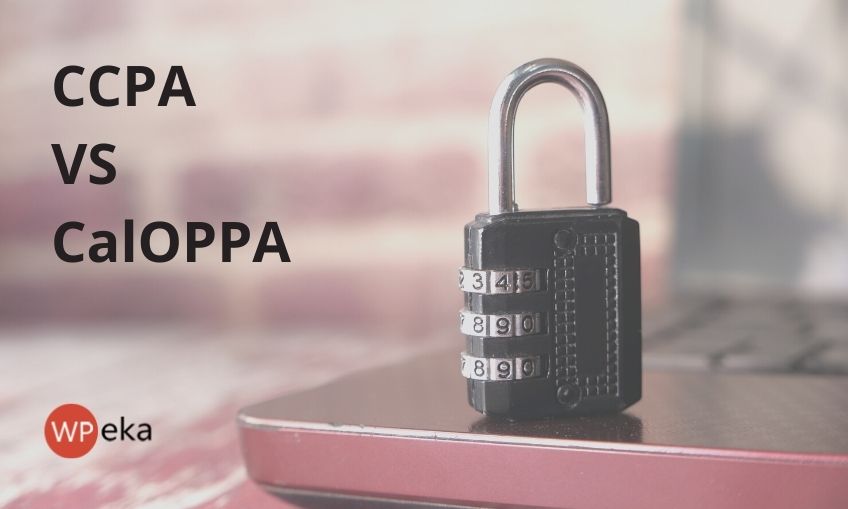 CCPA vs CalOPPA