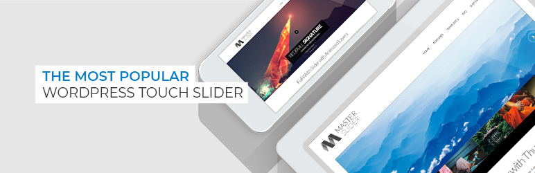 Master Slider- Popular WordPress touch slider plugin