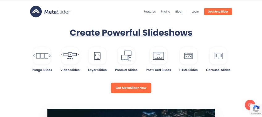 Create powerful slideshows using MetaSlider WordPress plugin