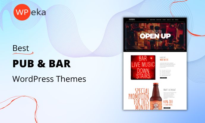 Best Pub & Bar WordPress Themes In 2024