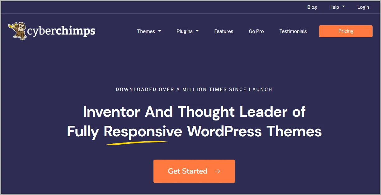 Responsive WordPress theme