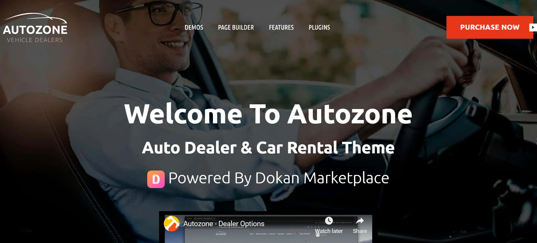 Autozone – Auto Dealer & Car Rental Theme