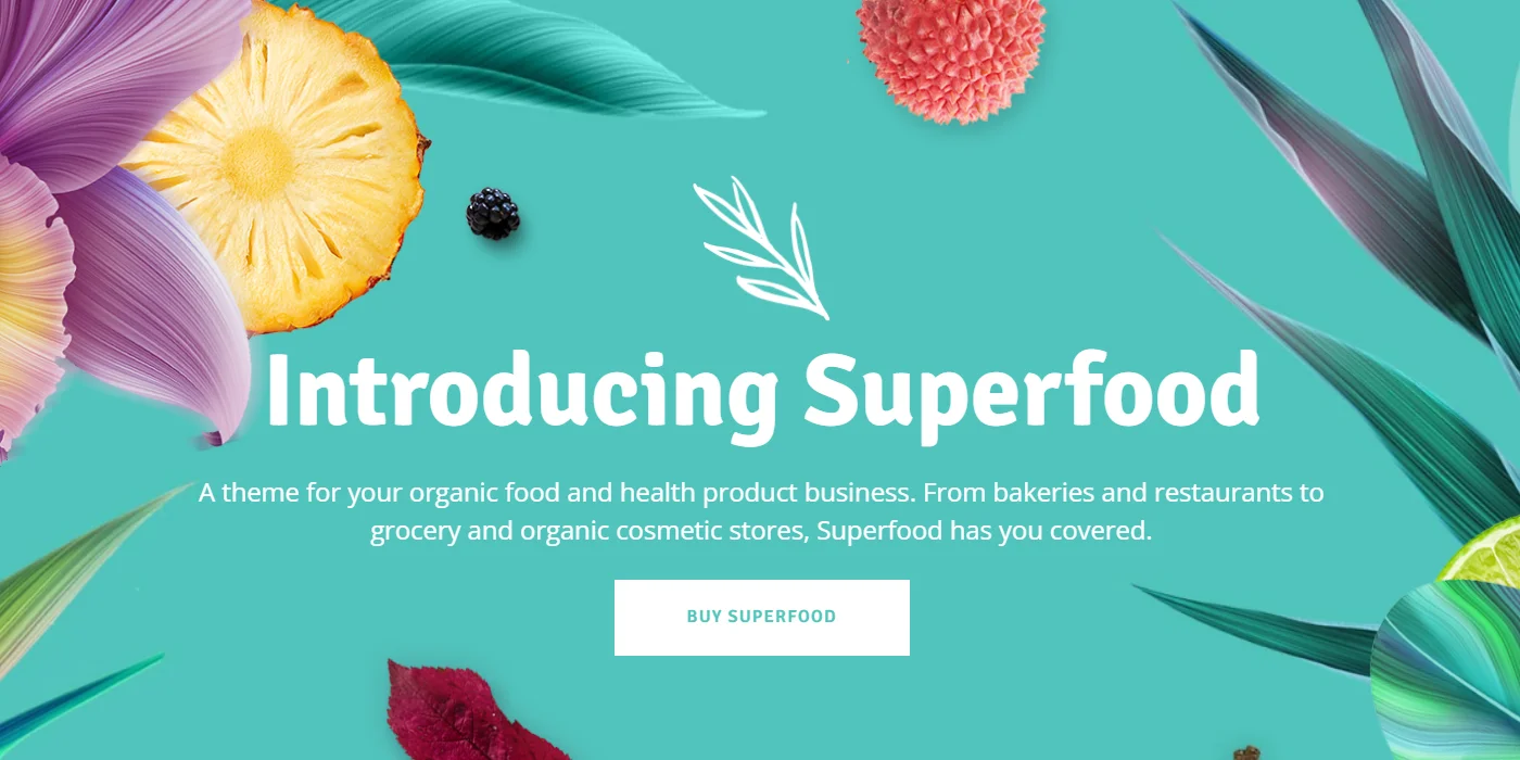 Superfood theme