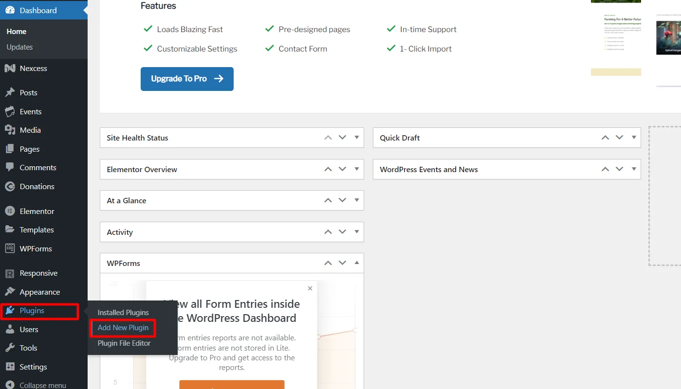 Adding new plugin