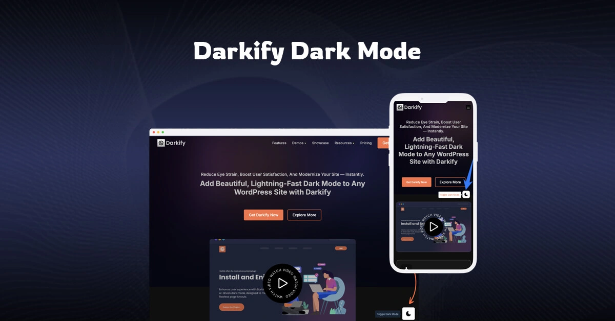 Darkify – Dark Mode Plugin for WordPress