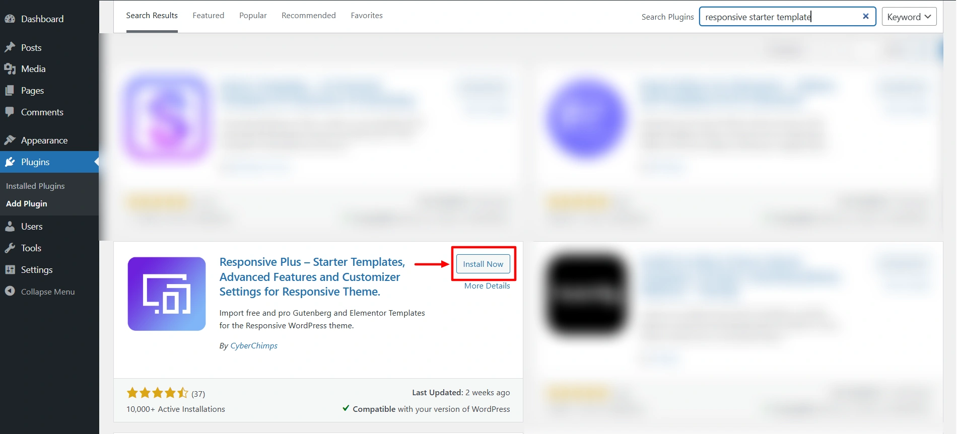 Install Plugin