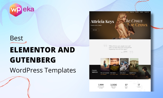 40 Free Elementor & Gutenberg Templates For Your Website in 2025